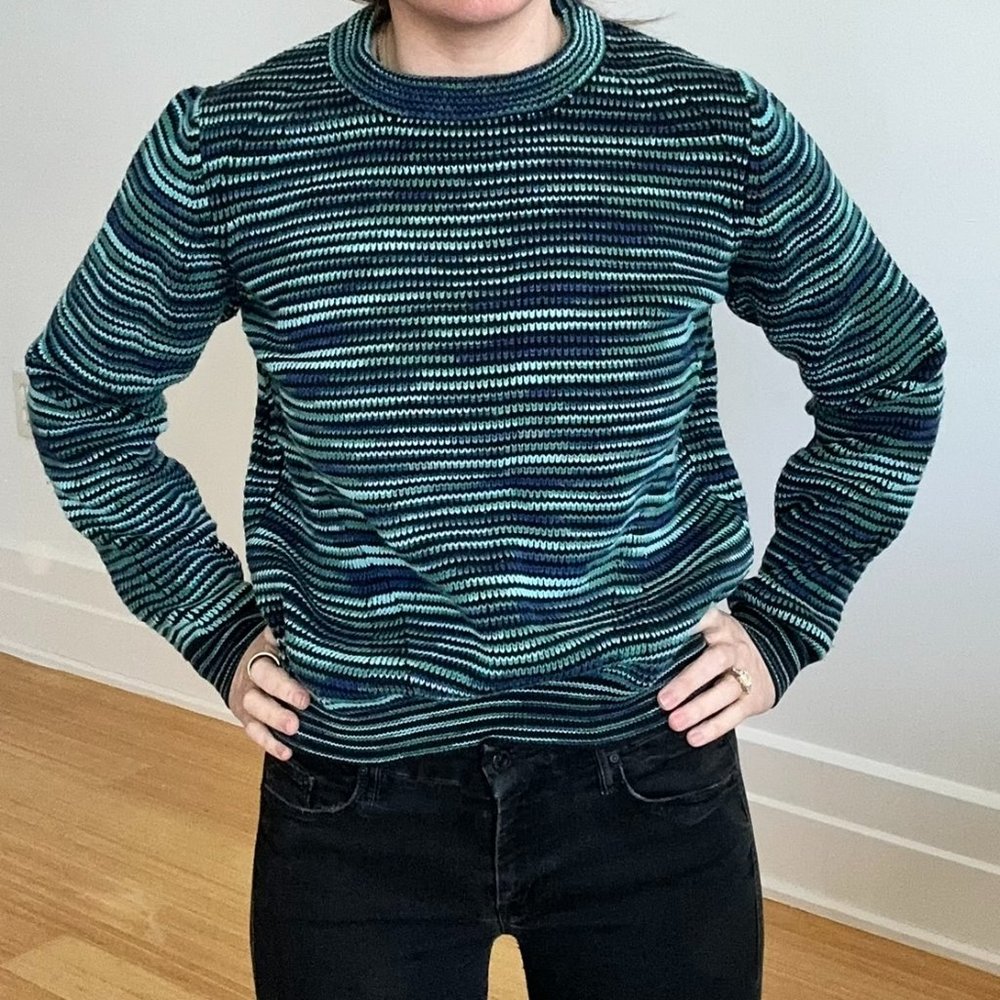 Missoni Women's Blue Knit Sweater
